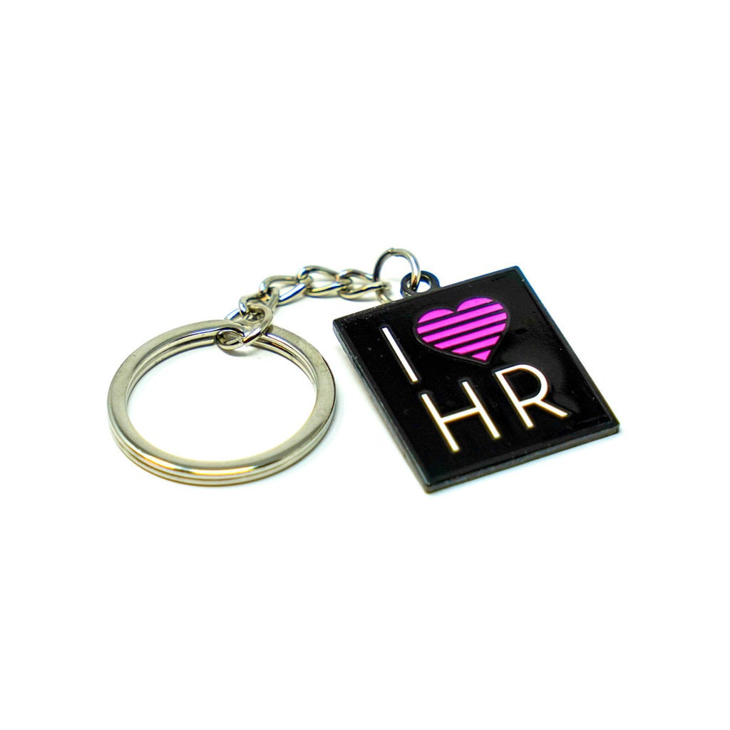 I Love HR Key Chain