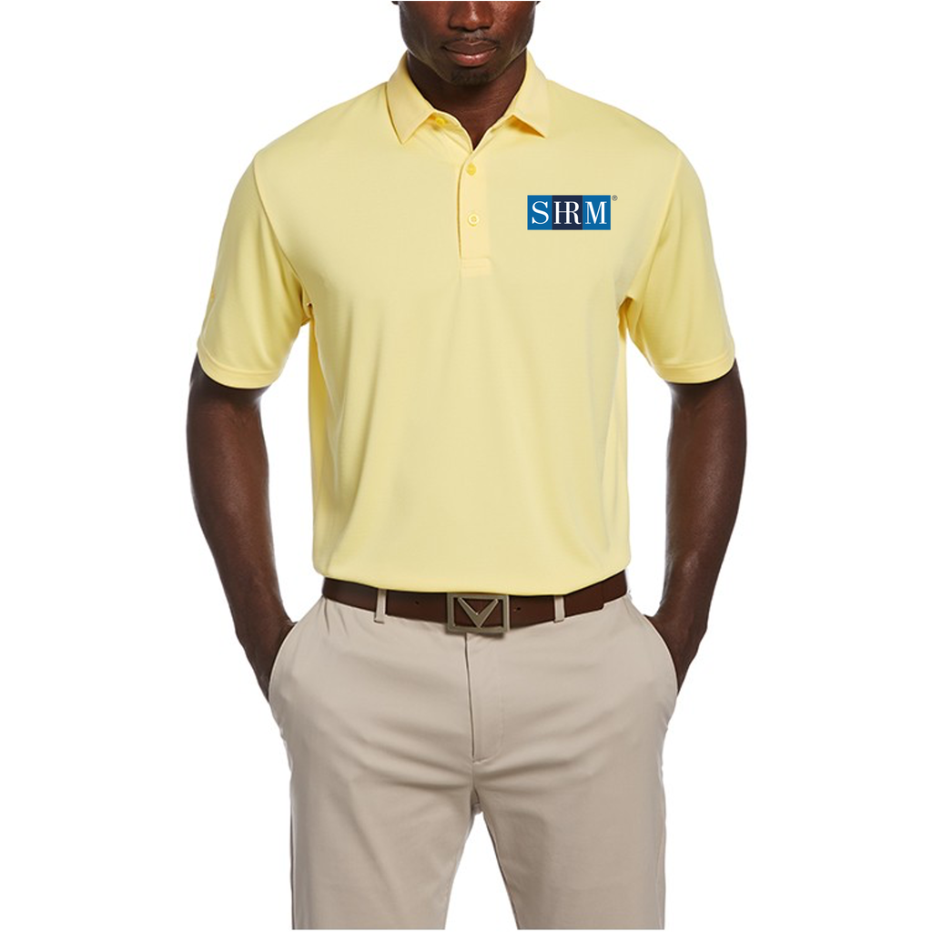 SHRM Banana Cream Callaway Polo