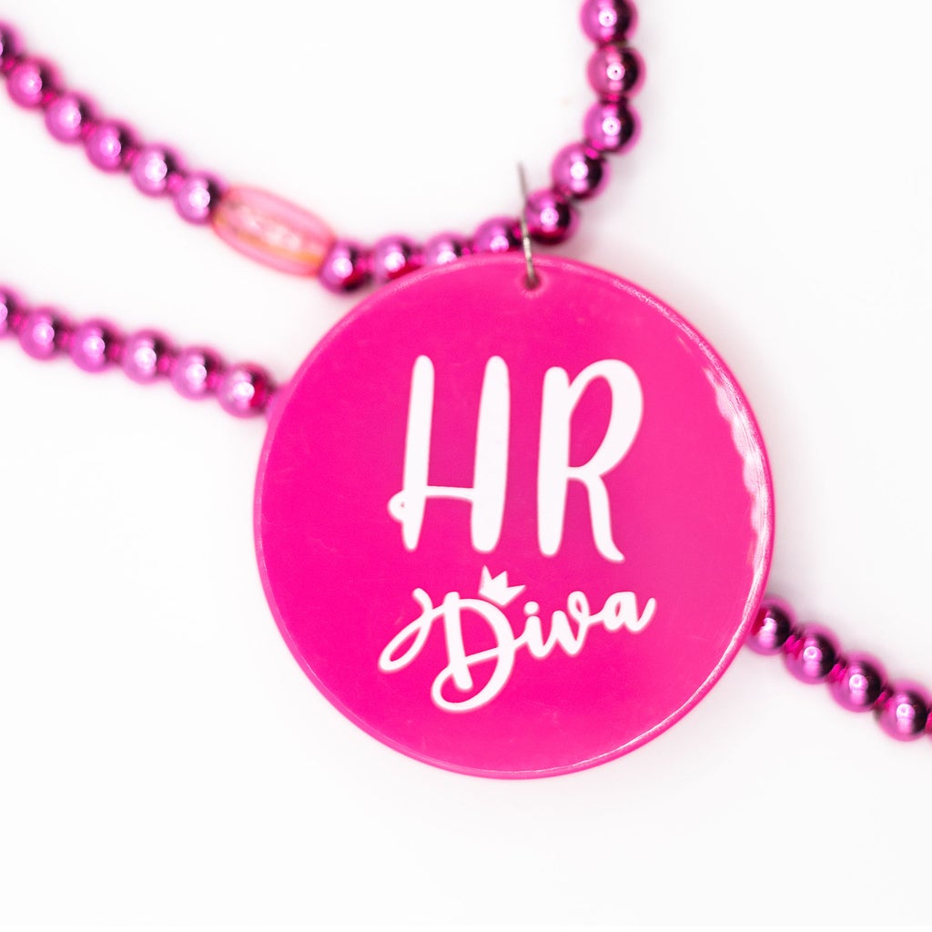 HR Diva Pink Beads Light Up Beads